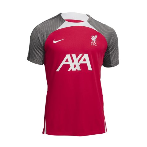 2023-2024 Liverpool Dri-Fit Strike Training Shirt (Red) (Fowler 9)