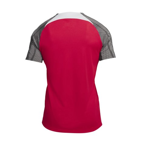 2023-2024 Liverpool Dri-Fit Strike Training Shirt (Red) (Mac Allister 10)
