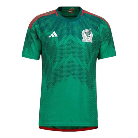 2022-2023 Mexico Authentic Home Shirt (E.ALVAREZ 4)