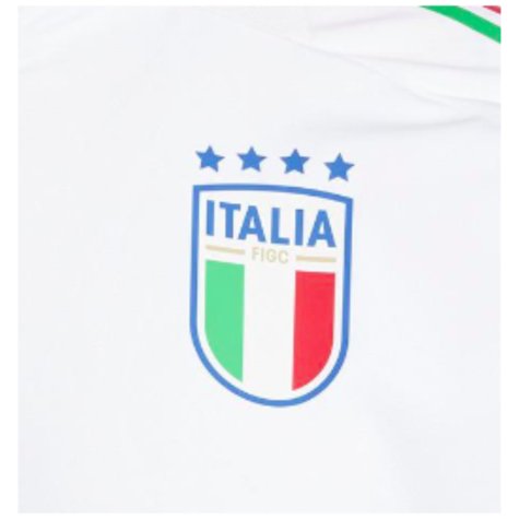 2024-2025 Italy Training Tee (White) (R BAGGIO 10)