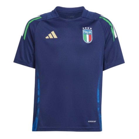 2024-2025 Italy Training Jersey (Navy) - Kids (BUONGIORNO 4)