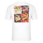2024 Red Bull Racing Max Verstappen Pop Art Oversized T-Shirt (White)