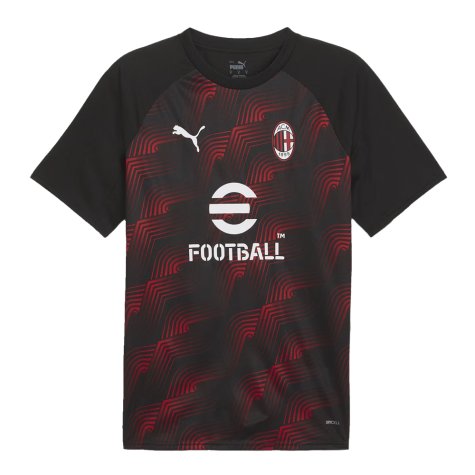 2023-2024 AC Milan Prematch SS Jersey (Black) (Inzaghi 9)