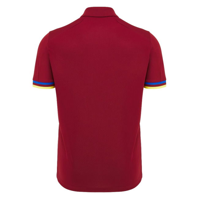 2023-2024 West Indies Cricket Player Travel Polo S/S (Claret)