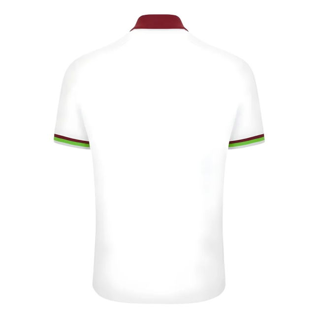 2023-2024 West Indies Cricket Player Travel Polo Shirt S/S (White)