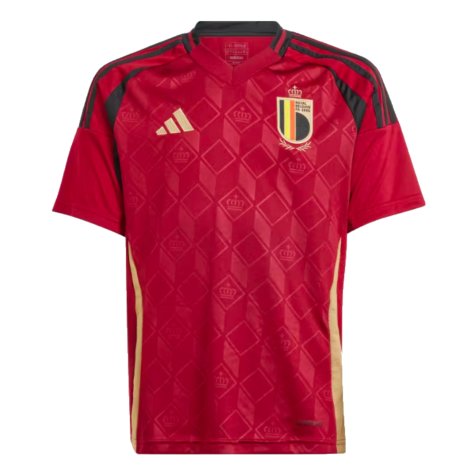 2024-2025 Belgium Home Shirt (Kids) (Your Name)