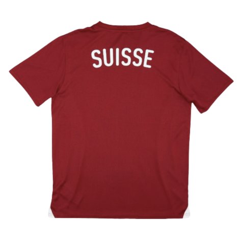 2024-2025 Switzerland Pre-Match Jersey (Red) (Behrami 11)