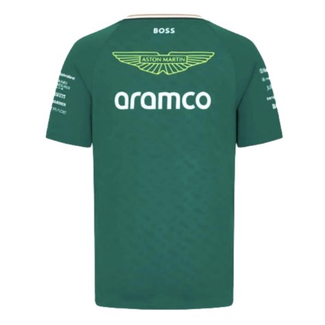2024 Aston Martin Mens Team Tee (Green)