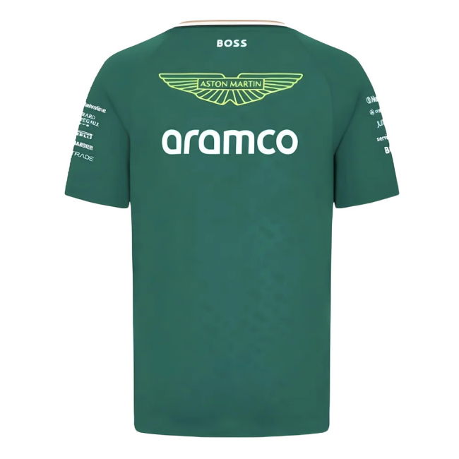 2024 Aston Martin Mens Team Tee (Green)