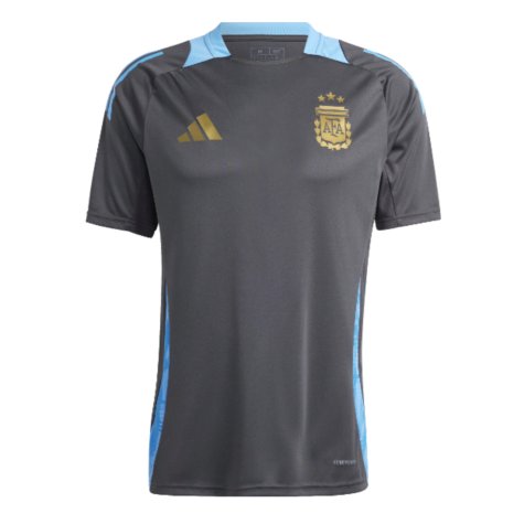 2024-2025 Argentina Training Jersey (Carbon) (AGUERO 10)