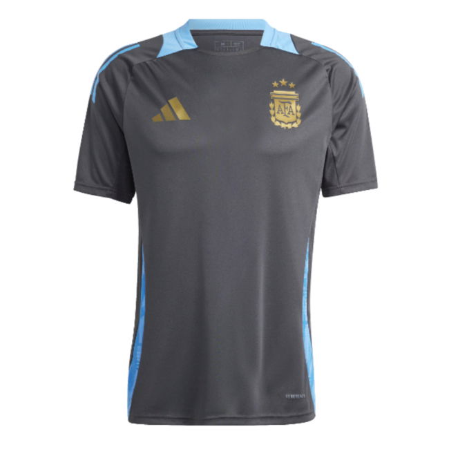 2024-2025 Argentina Training Jersey (Carbon) (MAC ALLISTER 20)