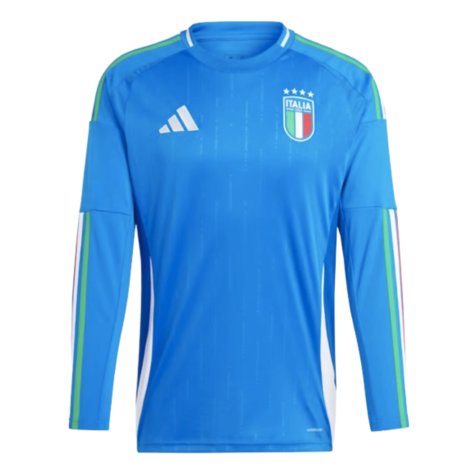 2024-2025 Italy Long Sleeve Home Shirt (TOLOI 3)