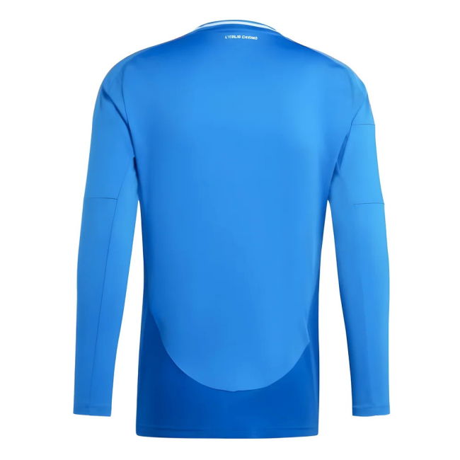 2024-2025 Italy Long Sleeve Home Shirt (R.BAGGIO 10)