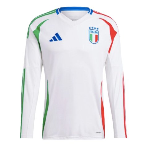 2024-2025 Italy Long Sleeve Away Shirt (ZACCAGNI 20)