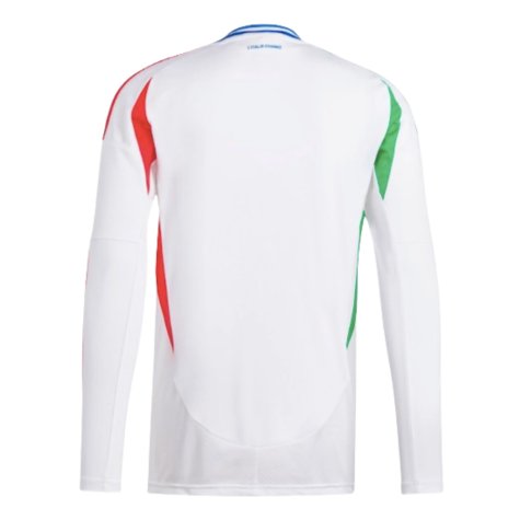 2024-2025 Italy Long Sleeve Away Shirt (ZACCAGNI 20)