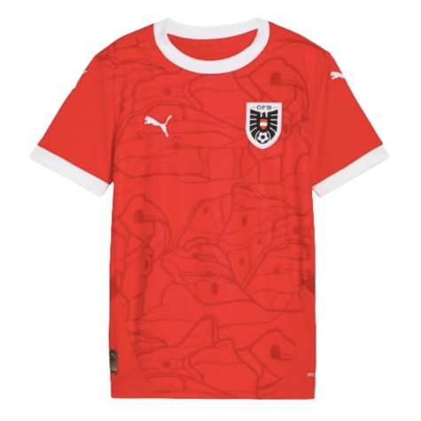 2024-2025 Austria Home Shirt (Kids) (Baumgartlinger 14)