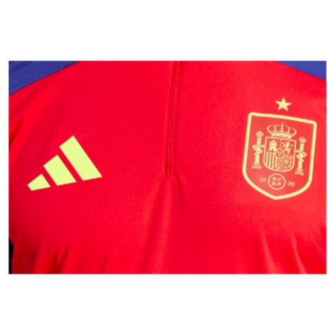 2024-2025 Spain Training Top (Red)