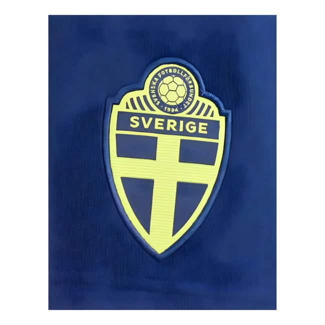 2024-2025 Sweden Home Shorts (Navy) - Kids