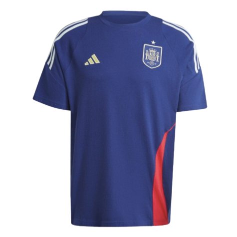 2024-2025 Spain Training Tee (Blue) (Your Name)