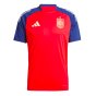 2024-2025 Spain Training Jersey (Red) (David Villa 7)