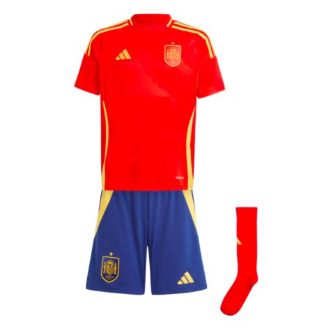 2024-2025 Spain Home Youth Kit (David Villa 7)