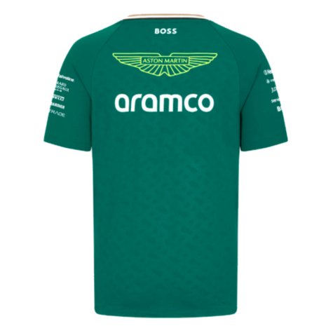 2024 Aston Martin Team T-Shirt (Green) - Kids