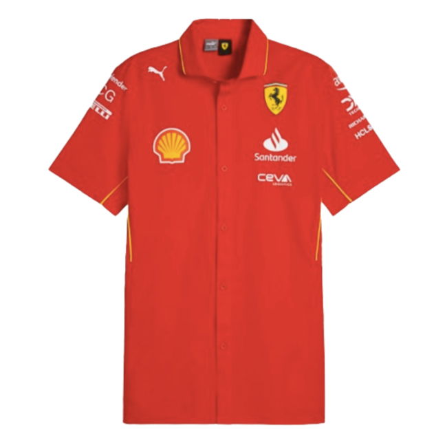 2024 Scuderia Ferrari Team Shirt (Red) (Your Name)