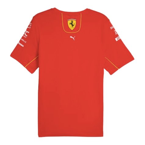 2024 Scuderia Ferrari Team T-Shirt (Red)