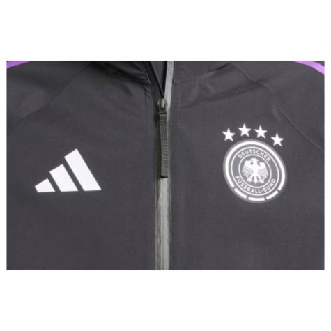 2024-2025 Germany Rain Jacket (Black)