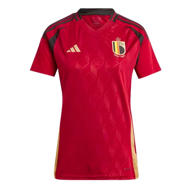 2024-2025 Belgium Home Shirt (Ladies) (Your Name)