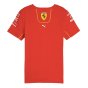 2024 Scuderia Ferrari Team T-Shirt (Red) - Kids