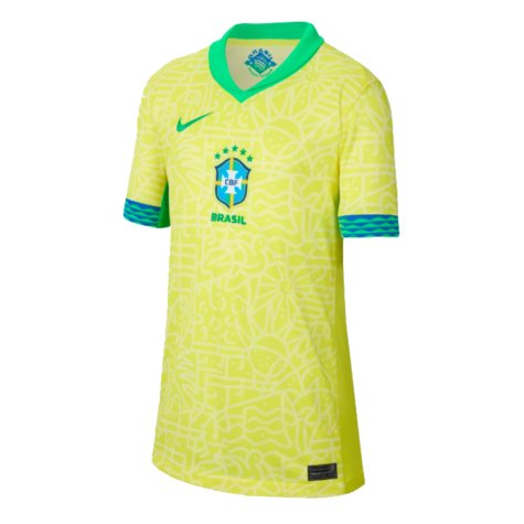 2024-2025 Brazil Home Shirt (Kids) (G.Jesus 9)
