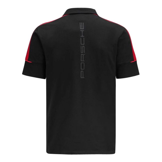 2024 Porsche Motorsport Mens Polo Shirt (Black)