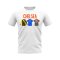 Chelsea 1995-1996 Retro Shirt T-shirts - Text (White) (Wise 11)