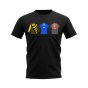 Chelsea 1995-1996 Retro Shirt T-shirts (Black) (Your Name)