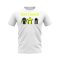 Dortmund 1996-1997 Retro Shirt T-shirt - Text (White) (Ricken 18)