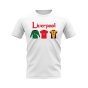 Liverpool 2000-2001 Retro Shirt T-shirt - Text (White) (Murphy 13)