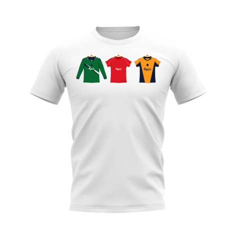 Liverpool 2000-2001 Retro Shirt T-shirt (White) (Your Name)