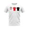 Manchester United 1998-1999 Retro Shirt T-shirt (White) (Best 7)