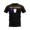 Real Madrid 2002-2003 Retro Shirt T-shirt Text (Black) (Guti 14)