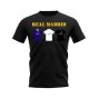 Real Madrid 2002-2003 Retro Shirt T-shirt Text (Black) (PUSKAS 10)