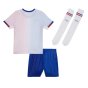 2024-2025 France Away Little Boys Mini Kit (Zidane 10)