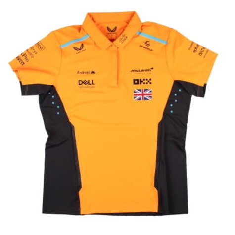 2024 McLaren Lando Norris Polo Shirt (Autumn Glory) - Womens