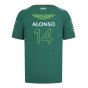 2024 Aston Martin Fernando Alonso Team T-Shirt (Green)