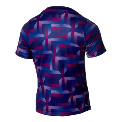 2024-2025 England Academy Pro Pre-Match Shirt (Purple Ink) (Watkins 19)