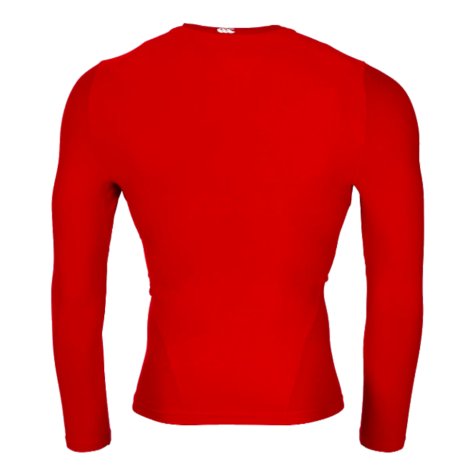 Canterbury Mens Thermoreg Baselayer Cold Top (Red)