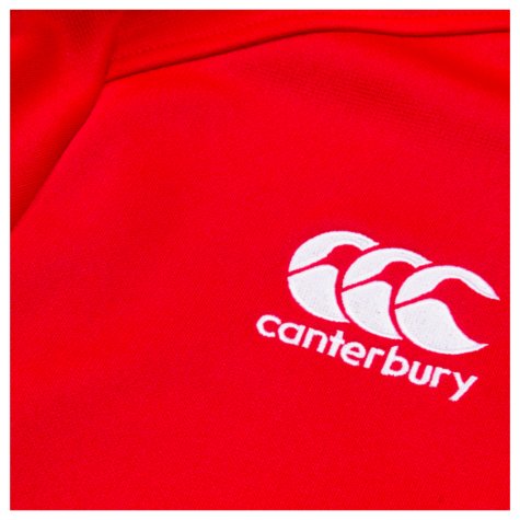 Canterbury Mens Club Half Zip Mid Layer Top (Red)