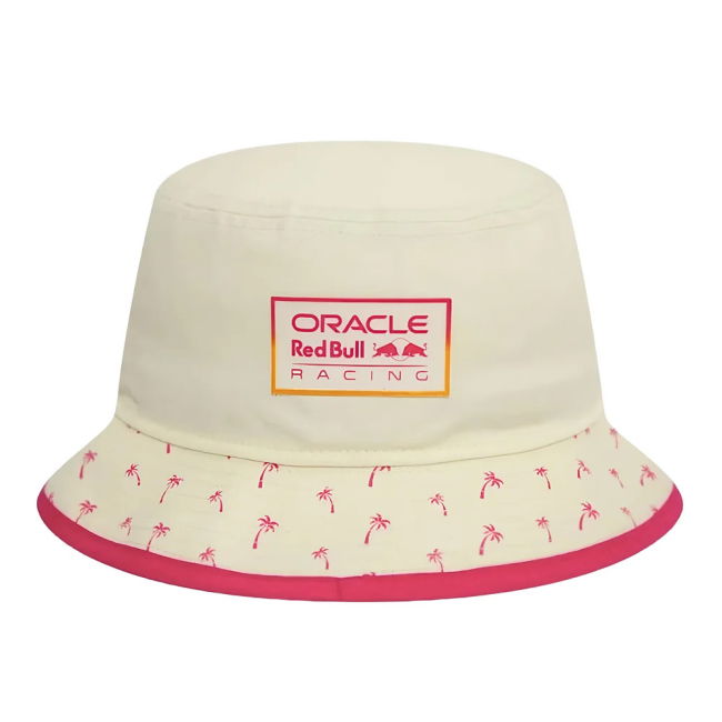 2024 Red Bull Racing Miami Race Special Off White Bucket Hat