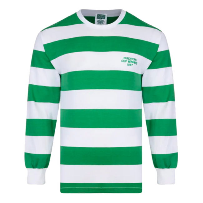 Celtic 1967 European Cup Winners Long Sleeve Retro Shirt (JOHNSTONE 7)