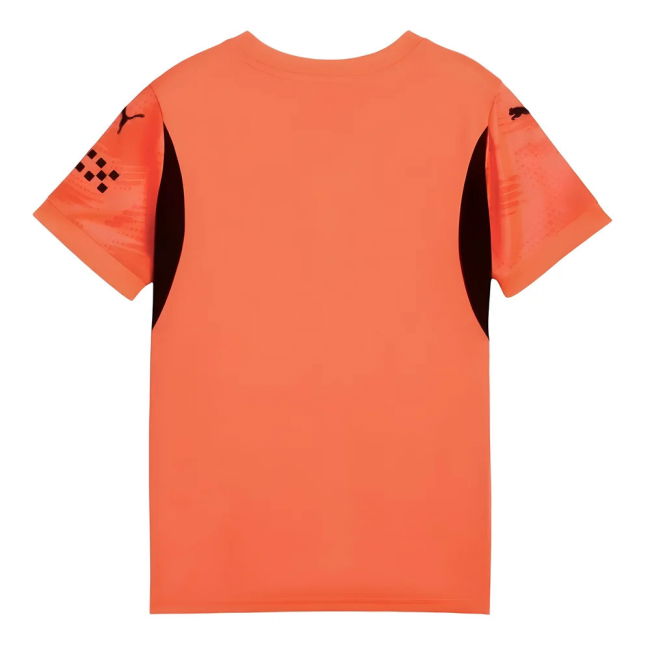 2024-2025 Man City Goalkeeper Shirt (Neon Sun) - Kids (Your Name)